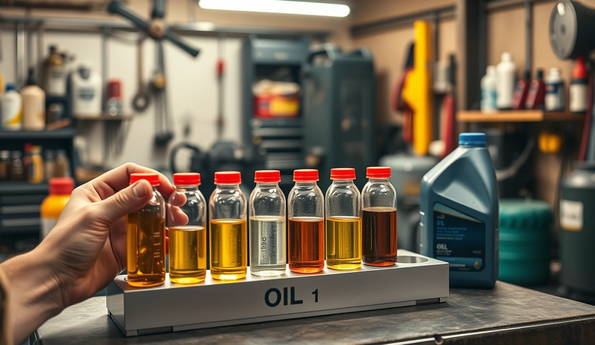 Oil Types & Viscosity Comparisons